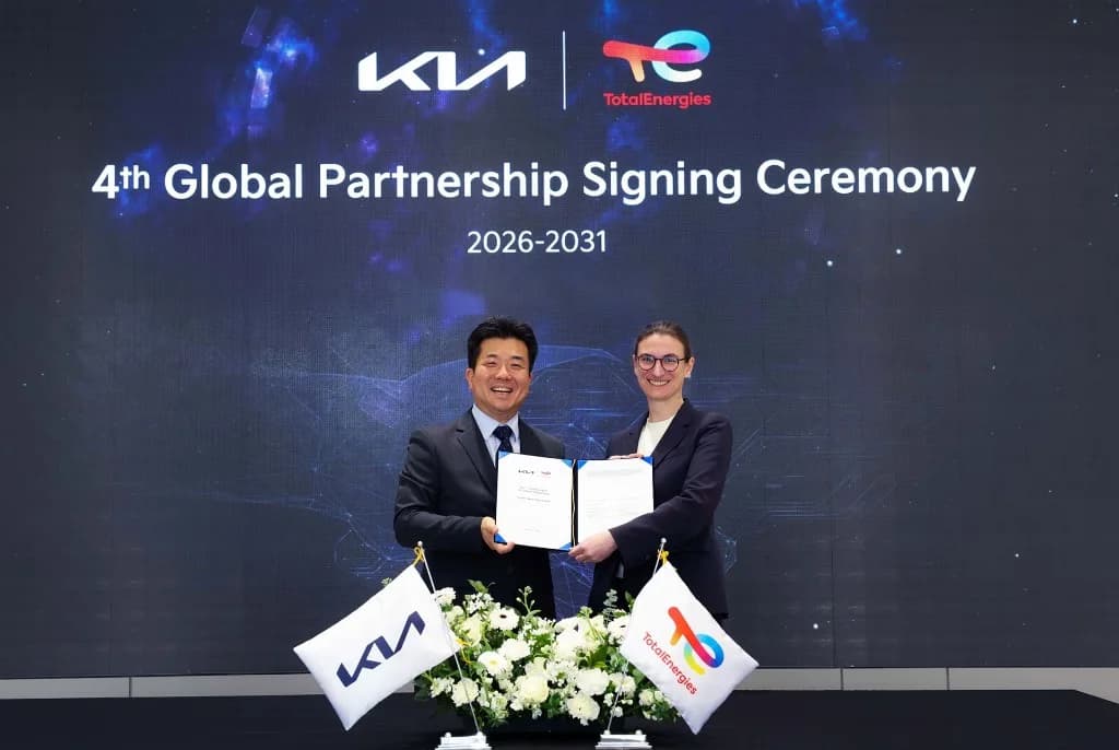 Kia reînnoiește parteneriatul cu TotalEnergies până în 2031 pentru lubrifianți Quartz