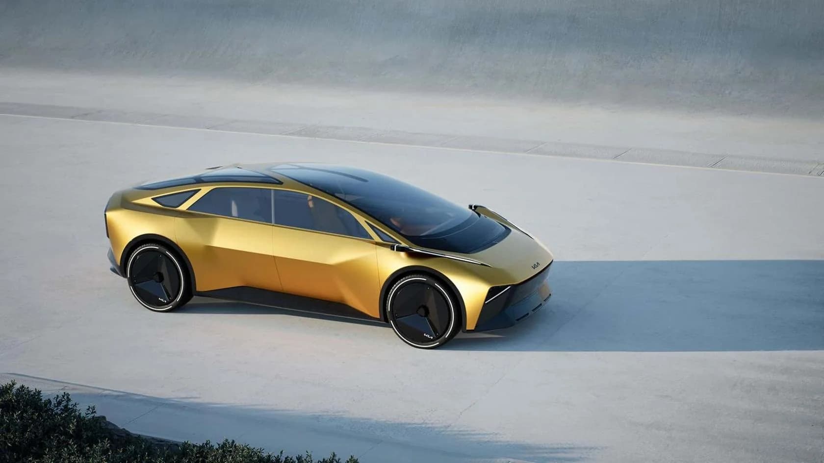 Kia dezvăluie primele imagini teaser ale noului model electric, posibil succesorul lui Stinger