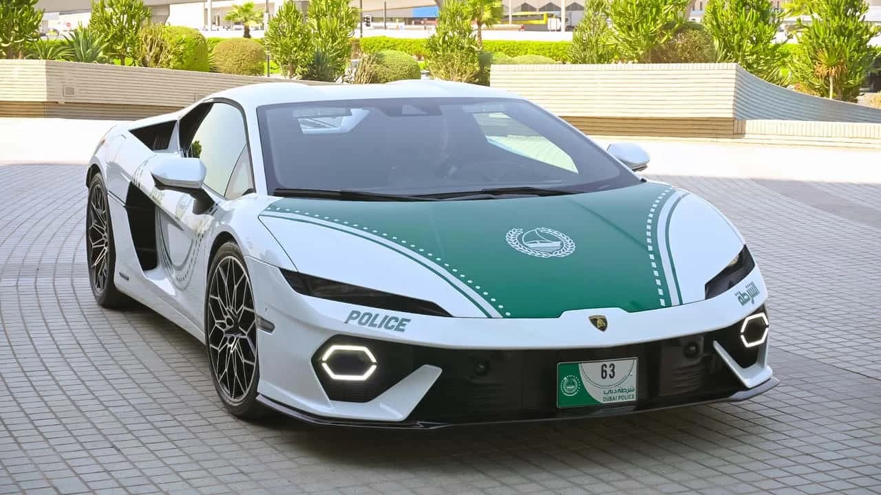 Lamborghini Temerario intră în flota de patrulare turistică a Poliției din Dubai