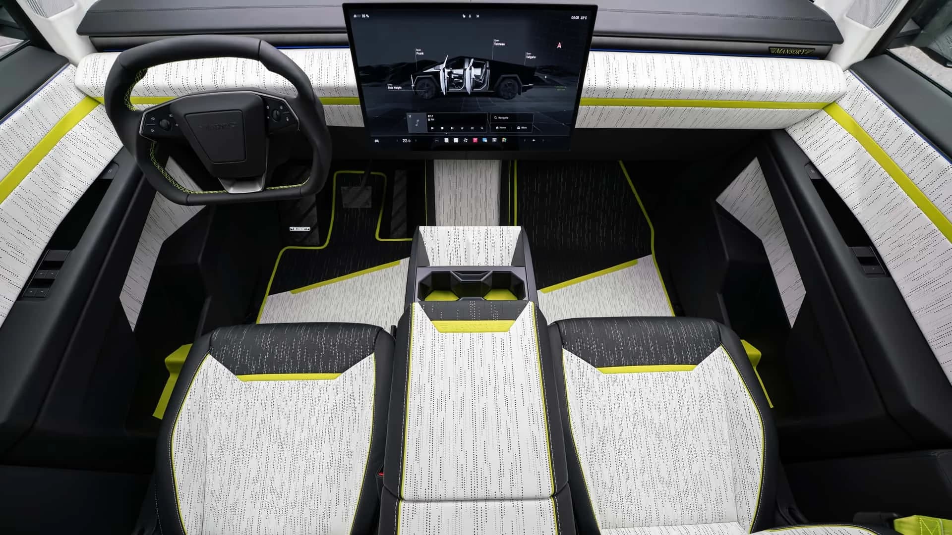 Mansory a transformat Cybertruck-ul într-o creație controversată