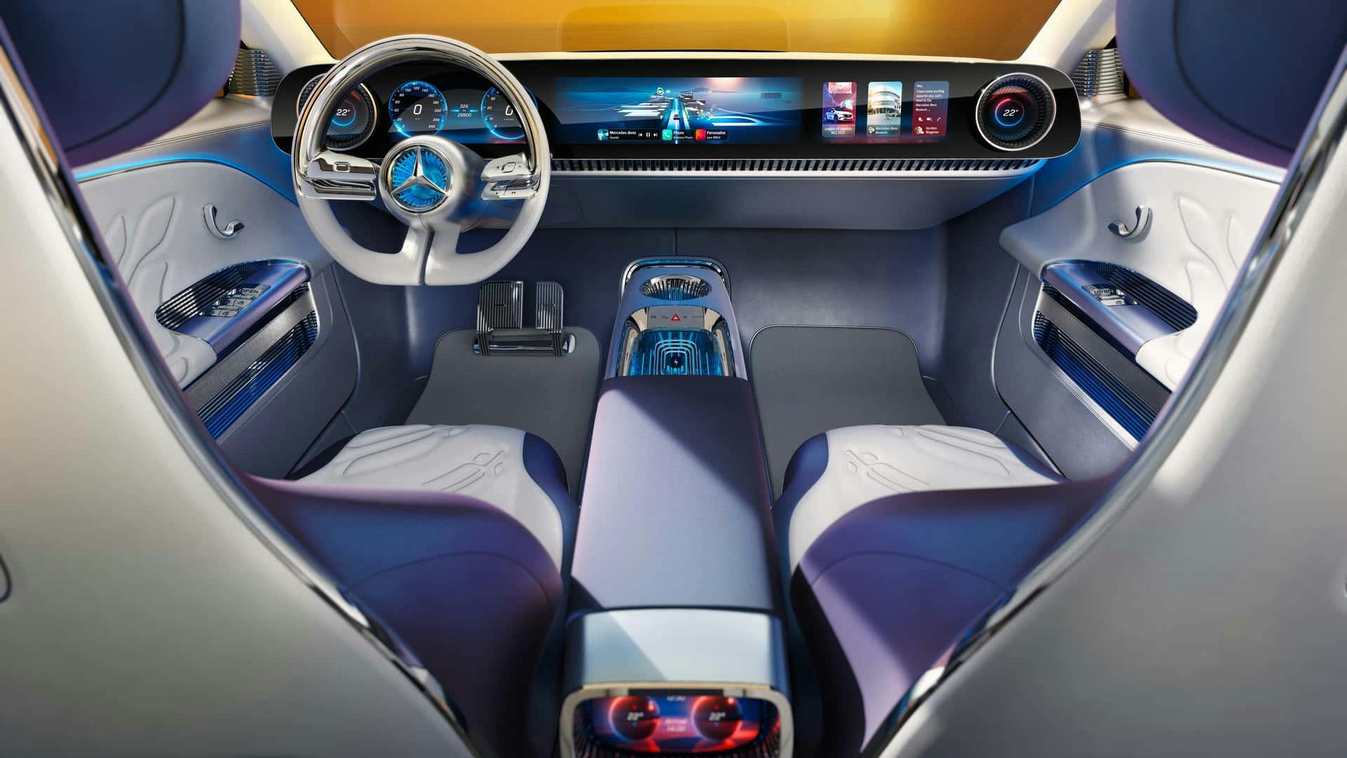 Mercedes-Benz Concept CLA dezvăluit cu tehnologia EQXX și autonomie WLTP de 750 de kilometri