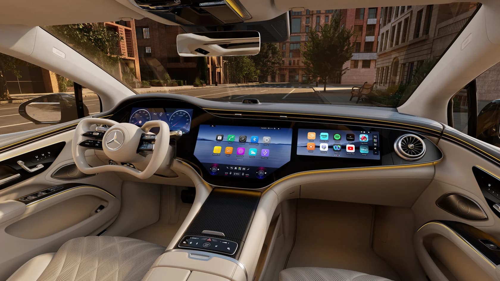 Mercedes-Benz introduce tehnologia steer-by-wire și volan compact pentru modelul EQS în România