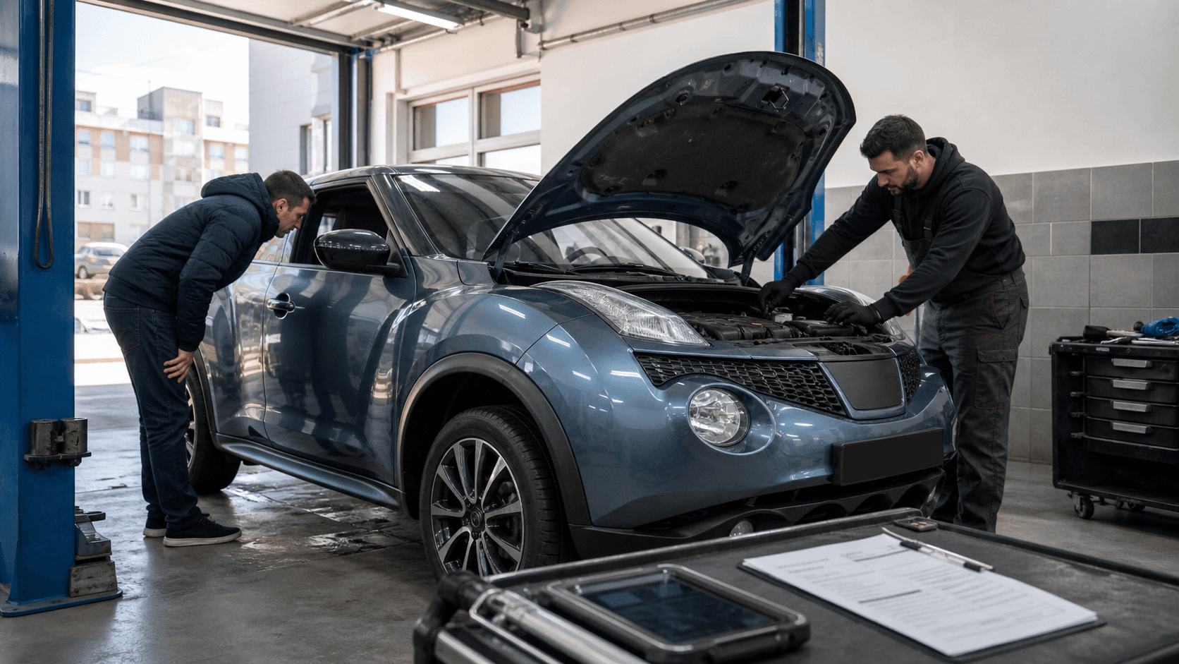 Nissan Juke second-hand în 2026: ce verifici la DIG-T, DCT, Hybrid, vizibilitate și istoric