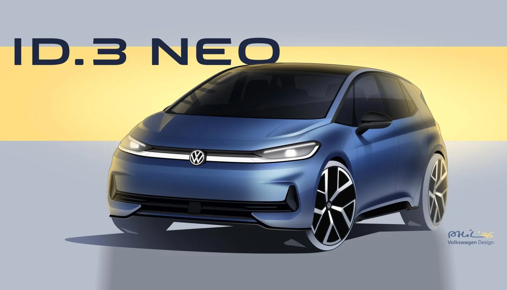 Volkswagen ID.3 Neo: noutăți la modelul electric popular