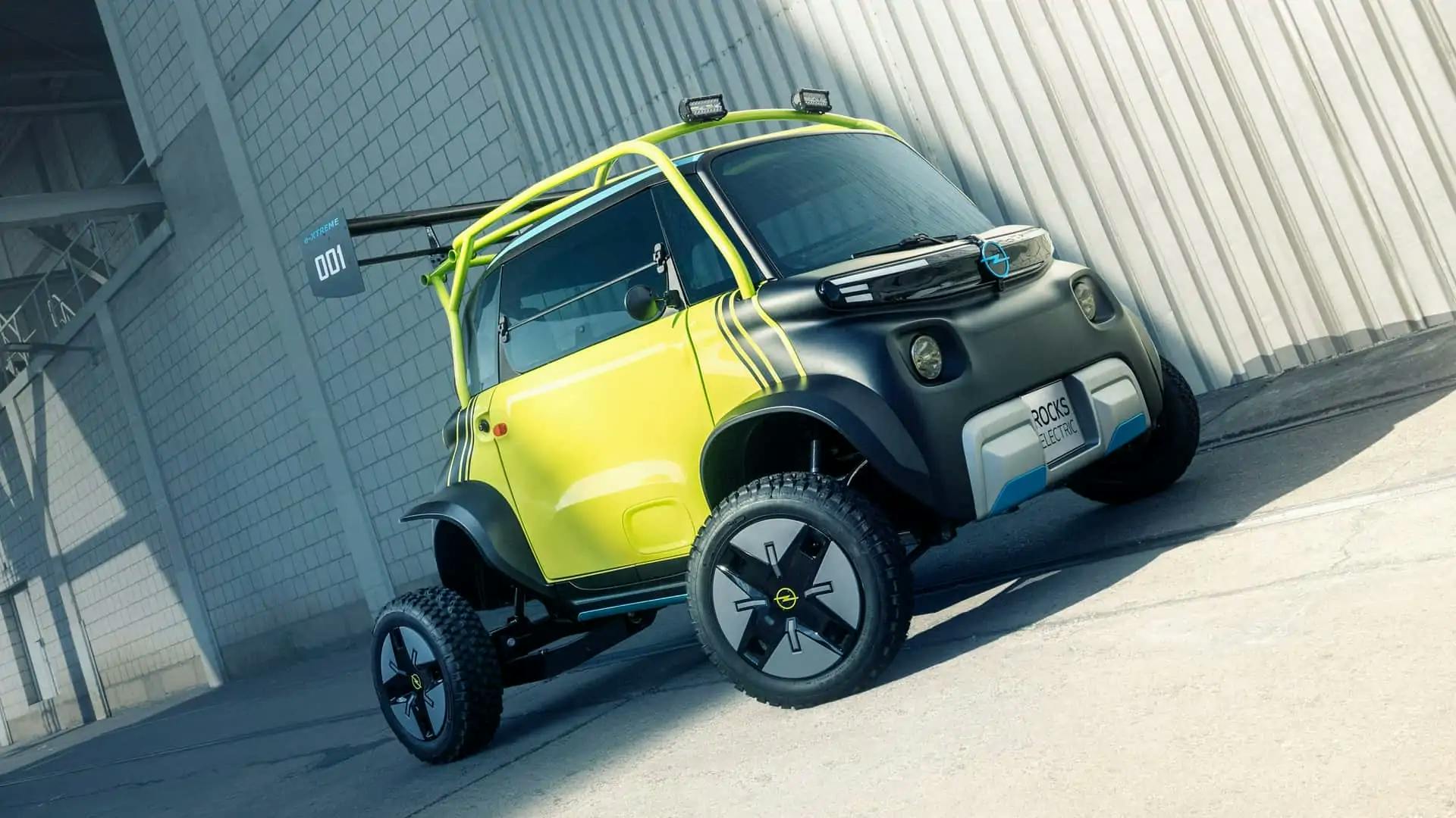 Opel Rocks E-Xtreme: Un prototip unic de buggy electric