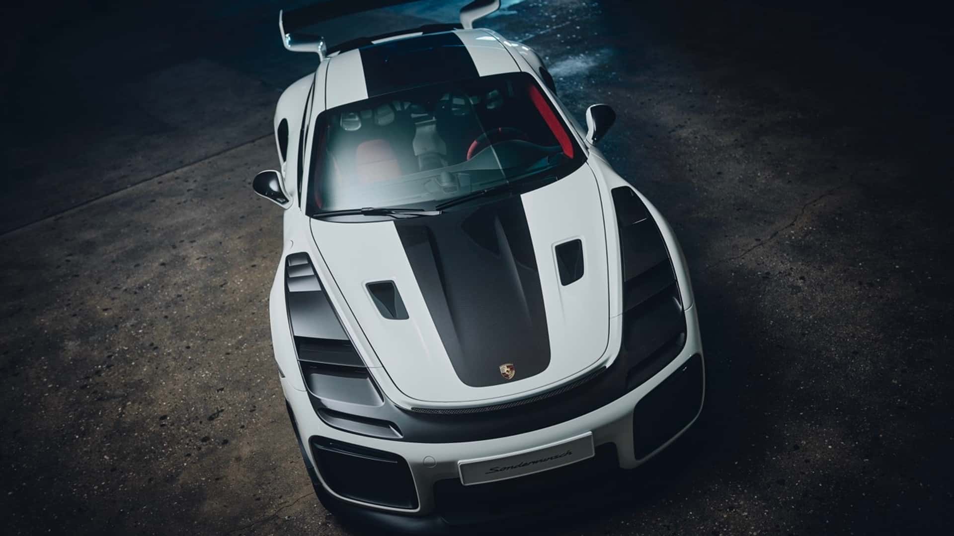 Porsche Flachbau RS: unicat GT2 RS, 31,6 kg mai ușor, la The Quail
