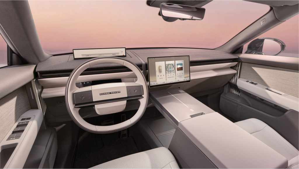 Range Rover va folosi ecrane mai mici, dar nu readuce toate butoanele