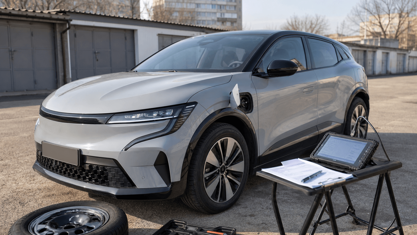 Renault Megane E-Tech electric second-hand în 2026: ce verifici la baterie, încărcare, garanție și software