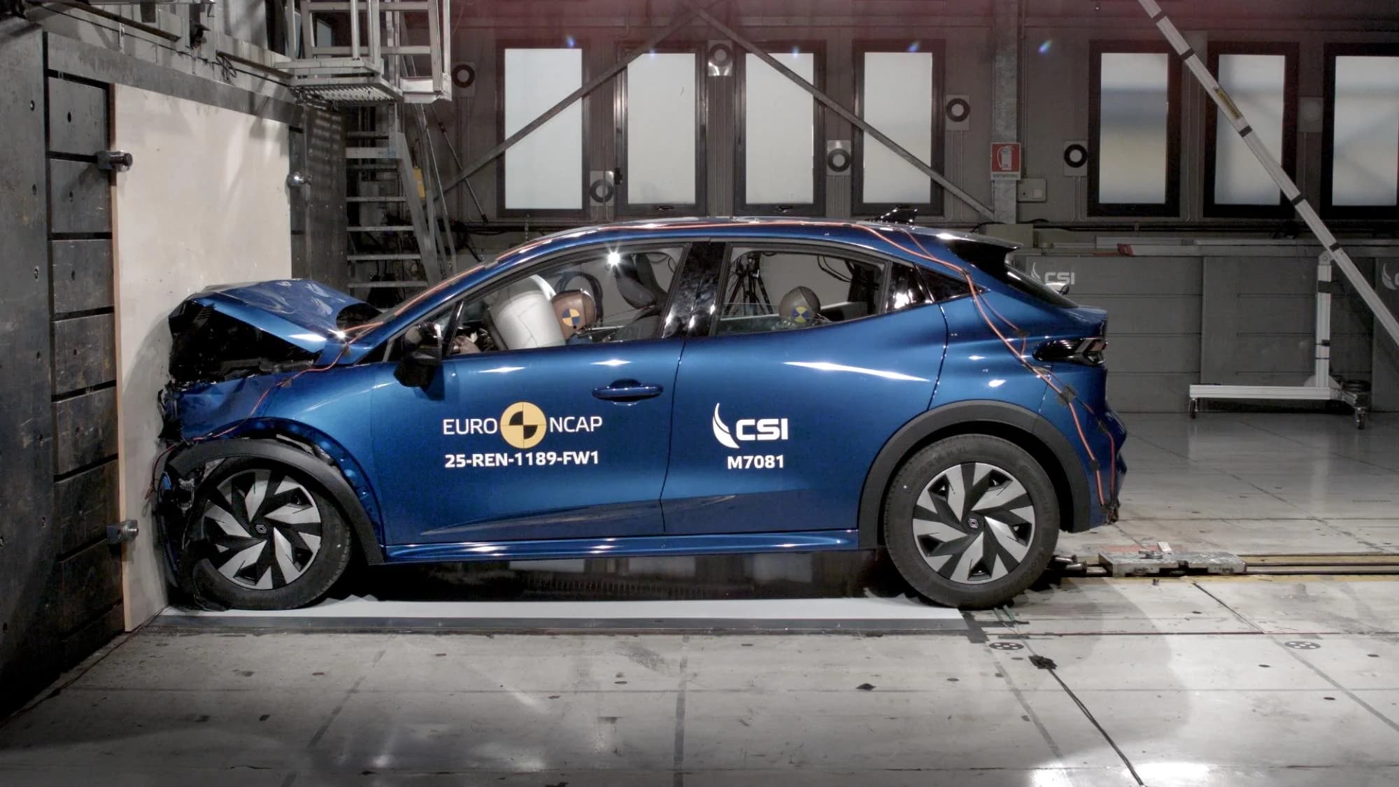 Renault Clio nou testat de Euro NCAP obține 4 stele în teste de siguranță