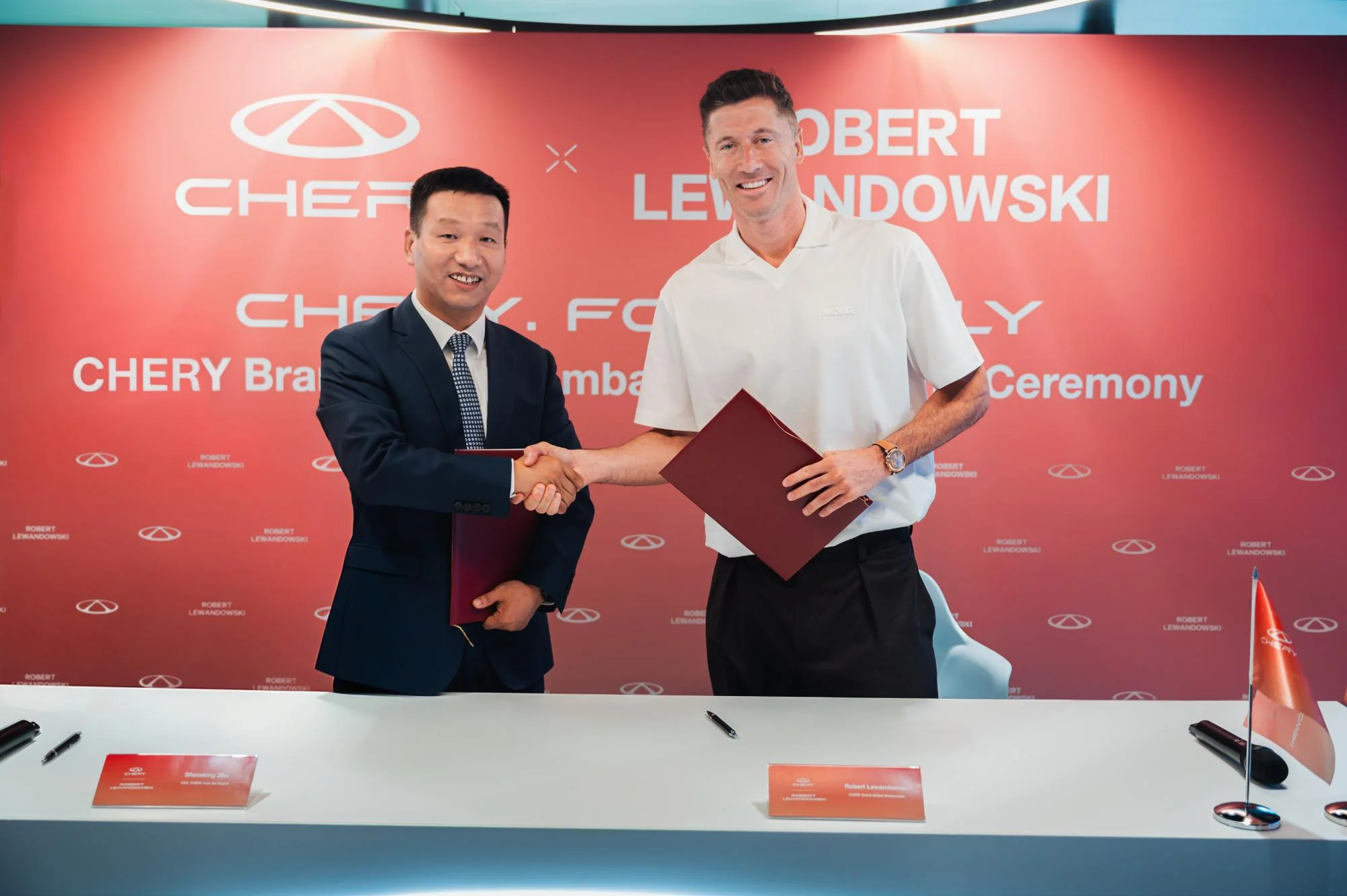 Robert Lewandowski, noul ambasador global al mărcii Chery