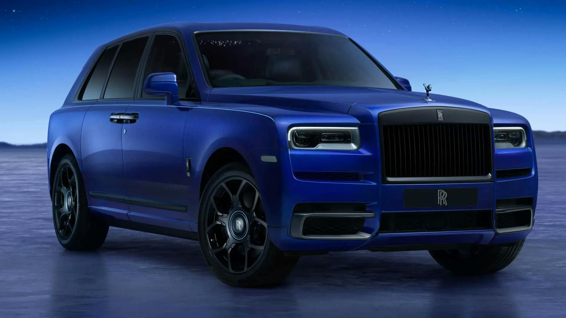 Rolls-Royce Cullinan Blue Shadow Edition se inspiră din spațiu