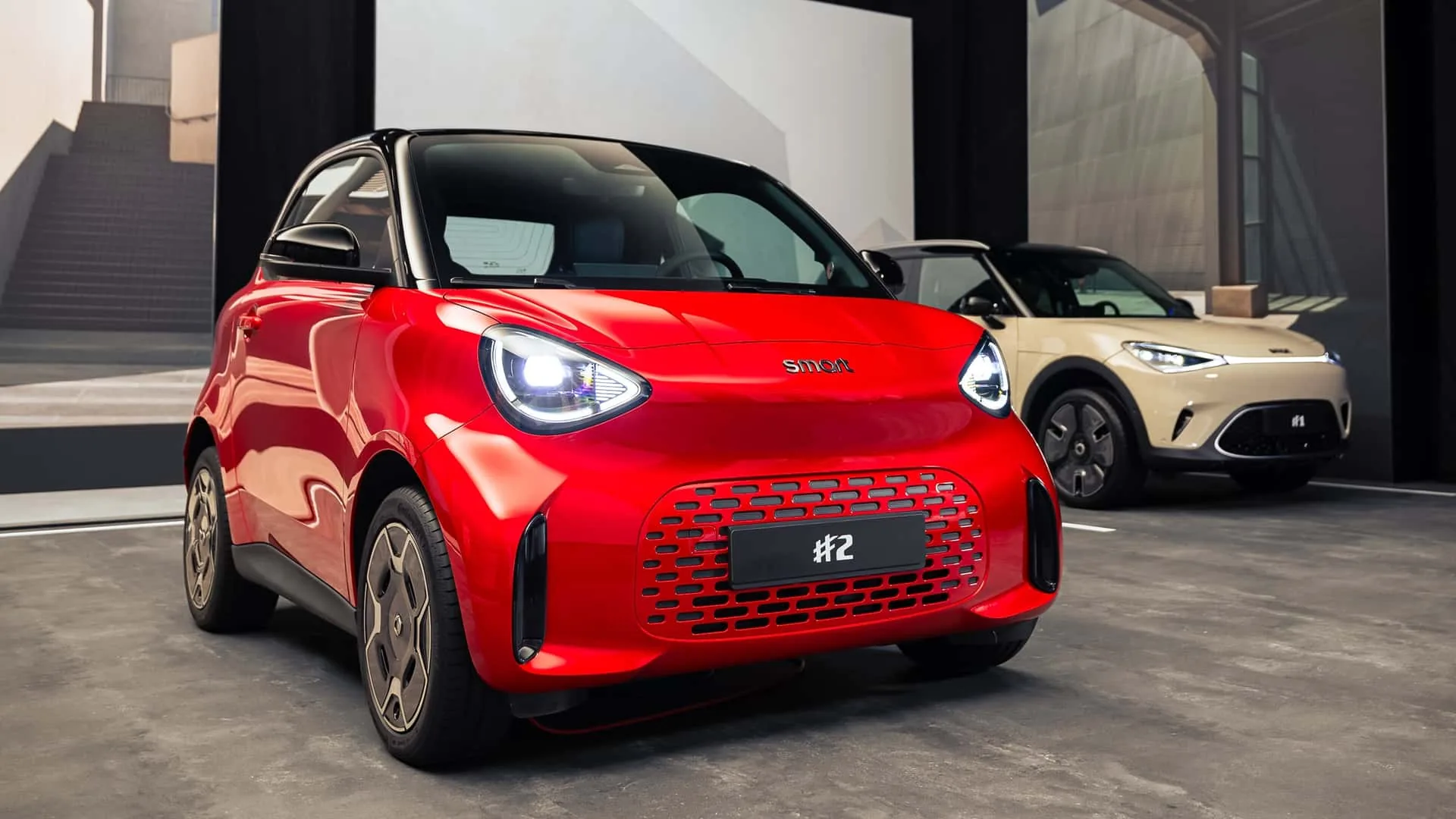 smart #2 revine ca mașină electrică de oraș cu două locuri