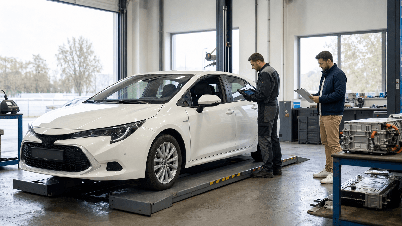 Toyota Corolla Hybrid second-hand în 2026: ce verifici la baterie, e-CVT, consum, garanție și istoric