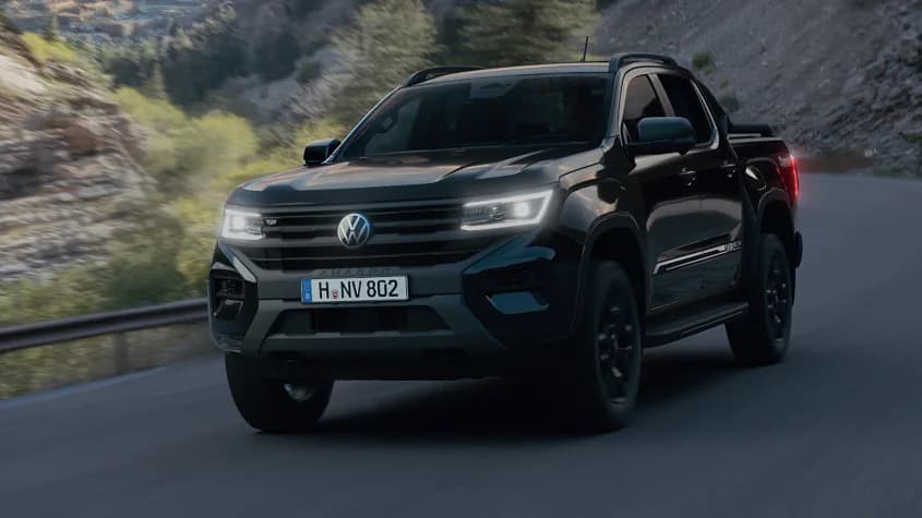 Volkswagen Amarok Dark Label renunță la crom pentru un aspect complet negru