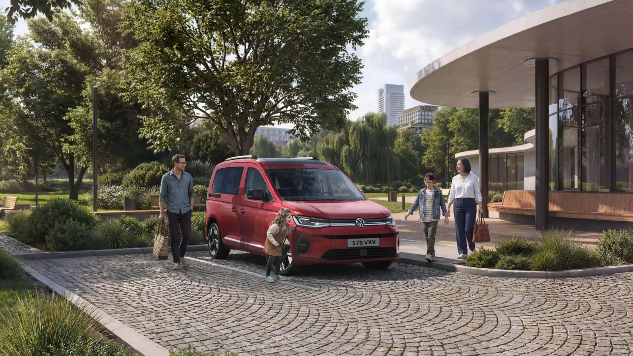 Volkswagen Caddy 2026 primește ecran de 12,9 inch și un sistem plug-in hybrid