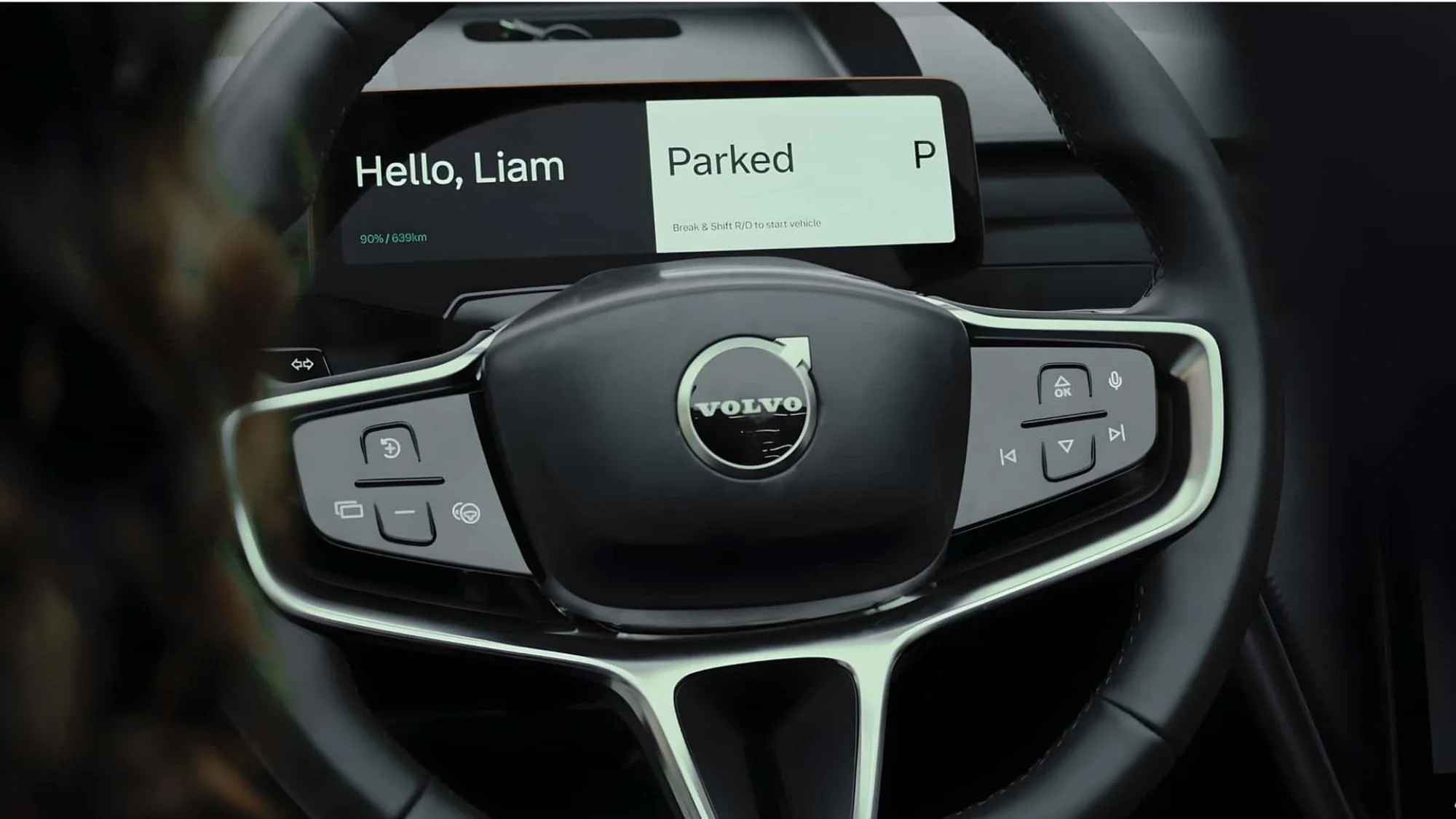 Volvo lansează un nou afișaj pentru ecrane, accent pe siguranța îmbunătățită
