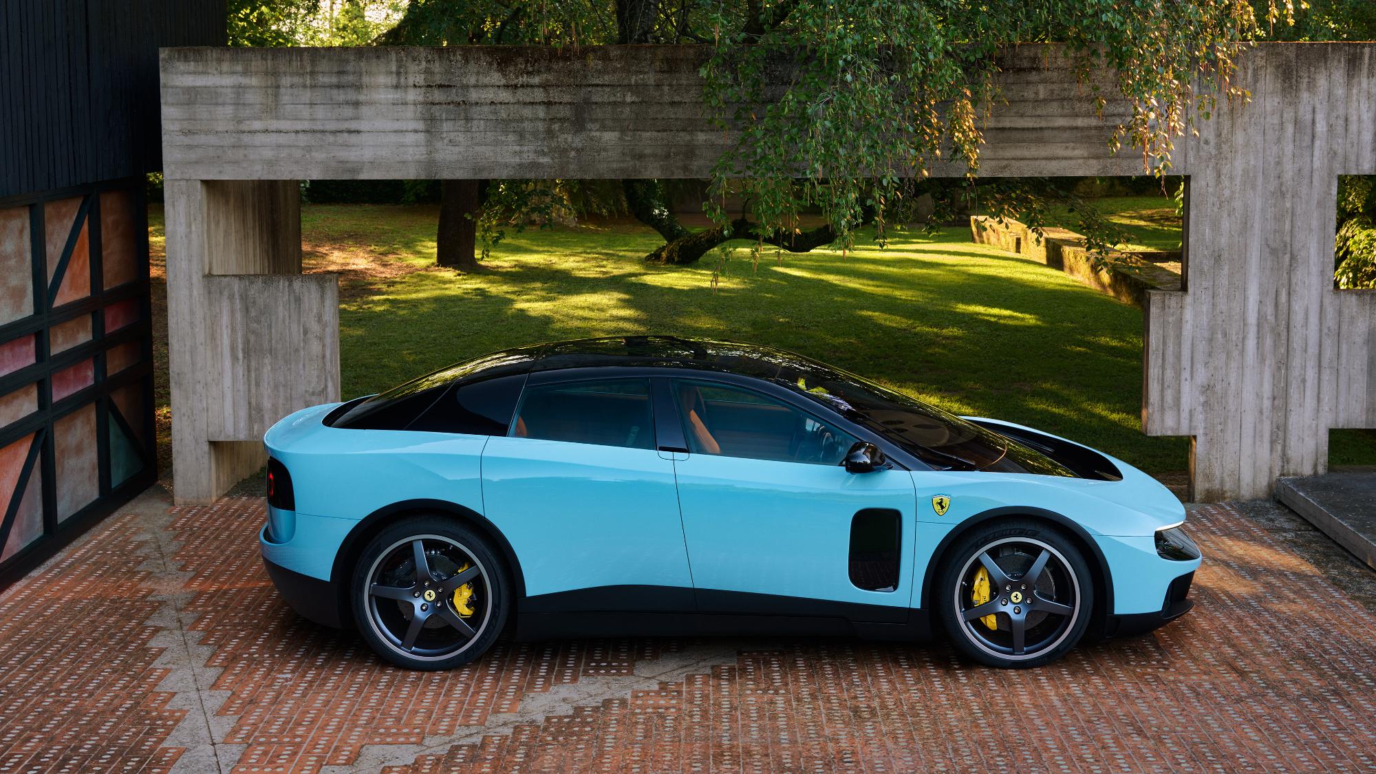 Ferrari Luce, primul model electric cu 1.050 CP și autonomie de 530 km, a fost lansat