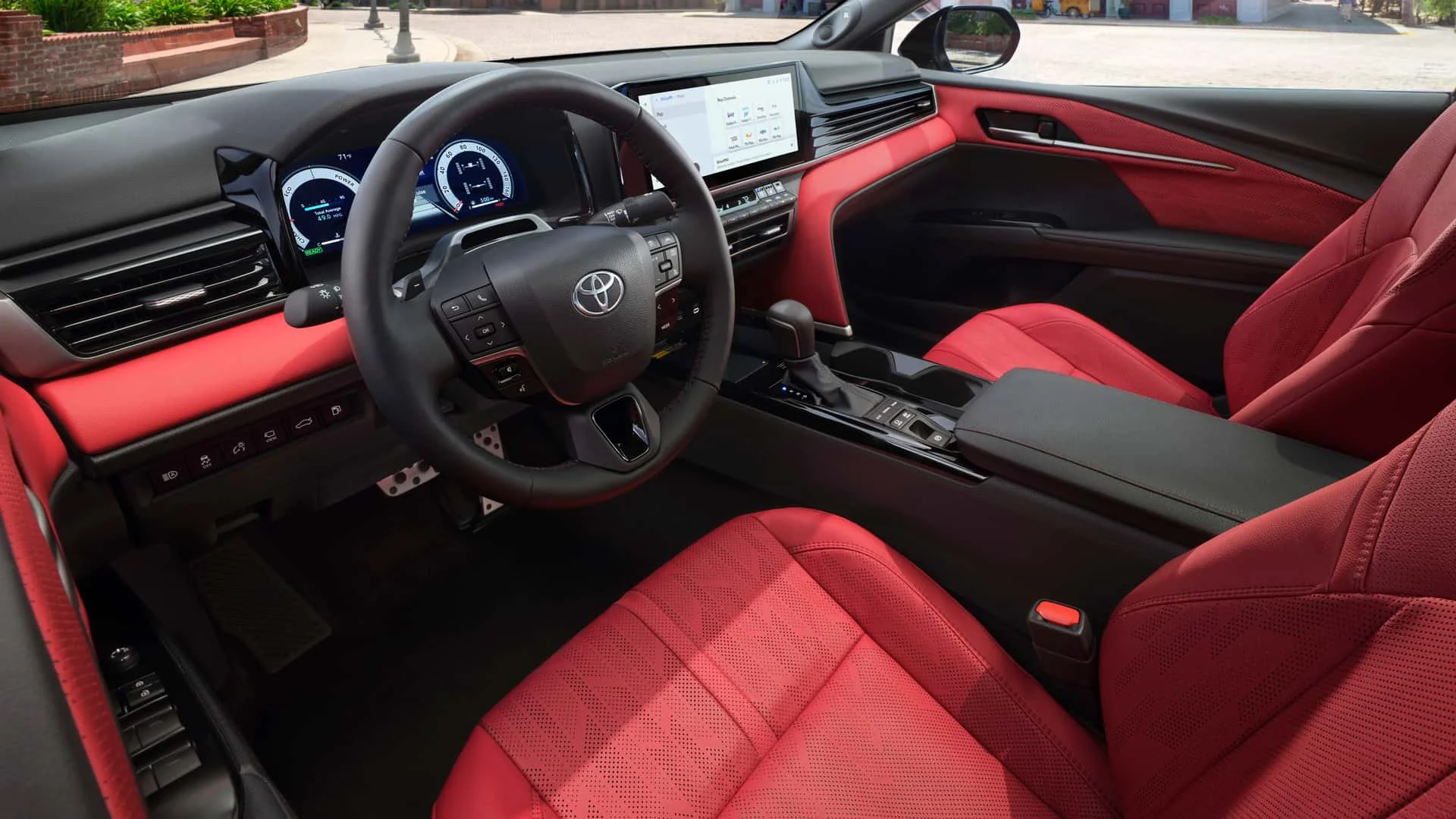 Habitaclu Toyota Camry, imagine ilustrativă pentru subiectul despre camerele din mașină
