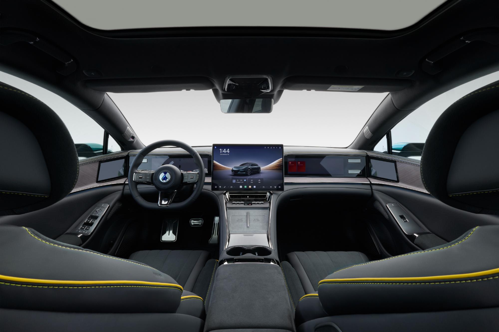 Noul model electric chinezesc de 1156 CP ajunge pe piața europeană