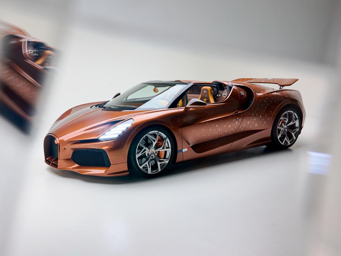 Bugatti W16 Mistral Le Retour de Jeune Prince, exemplarul unic creat pentru un artist argentinian