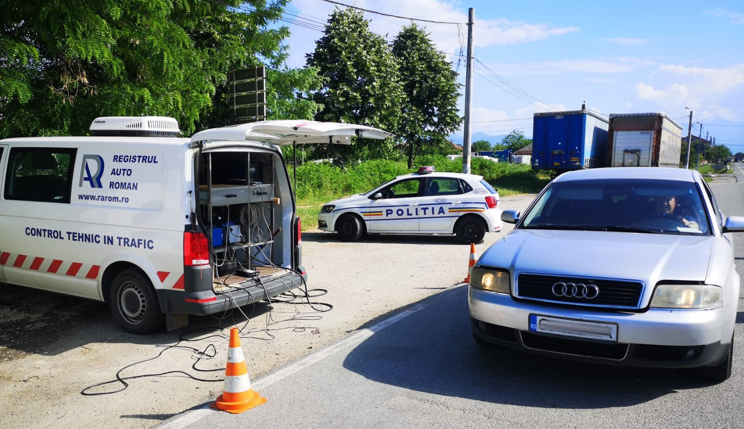 38% dintre mașinile inspectate în trafic în 2025, declarate neconforme