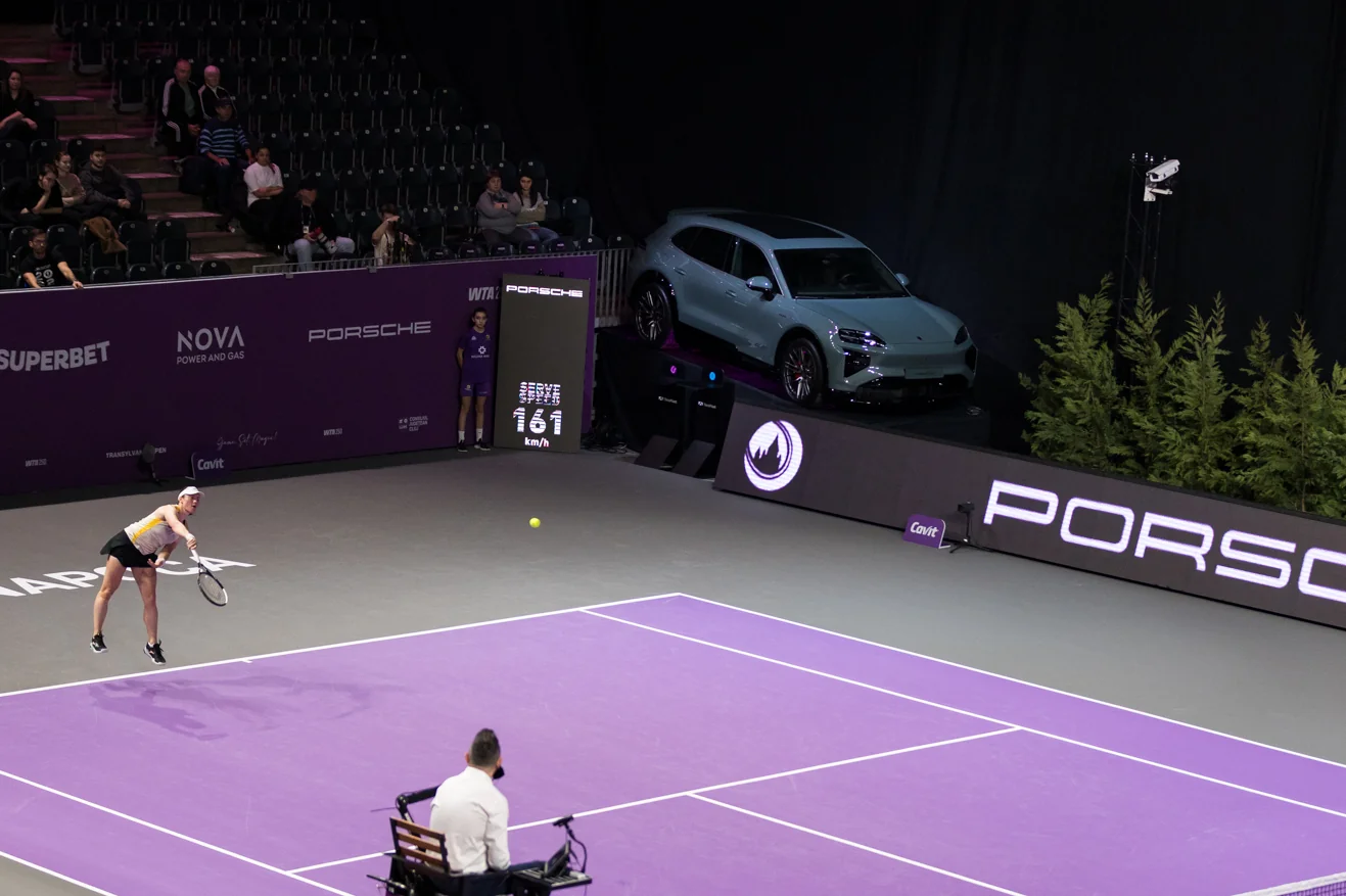 Noul Porsche Cayenne Electric prezentat la Transylvania Open