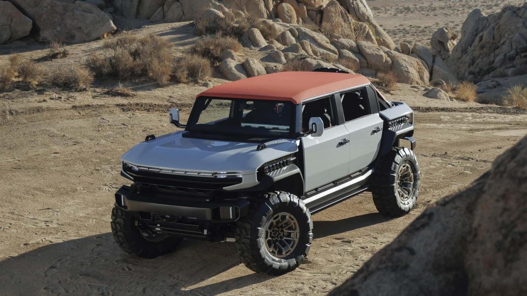 Noile modele Hummer X cu caroserie modulară și elemente detașabile