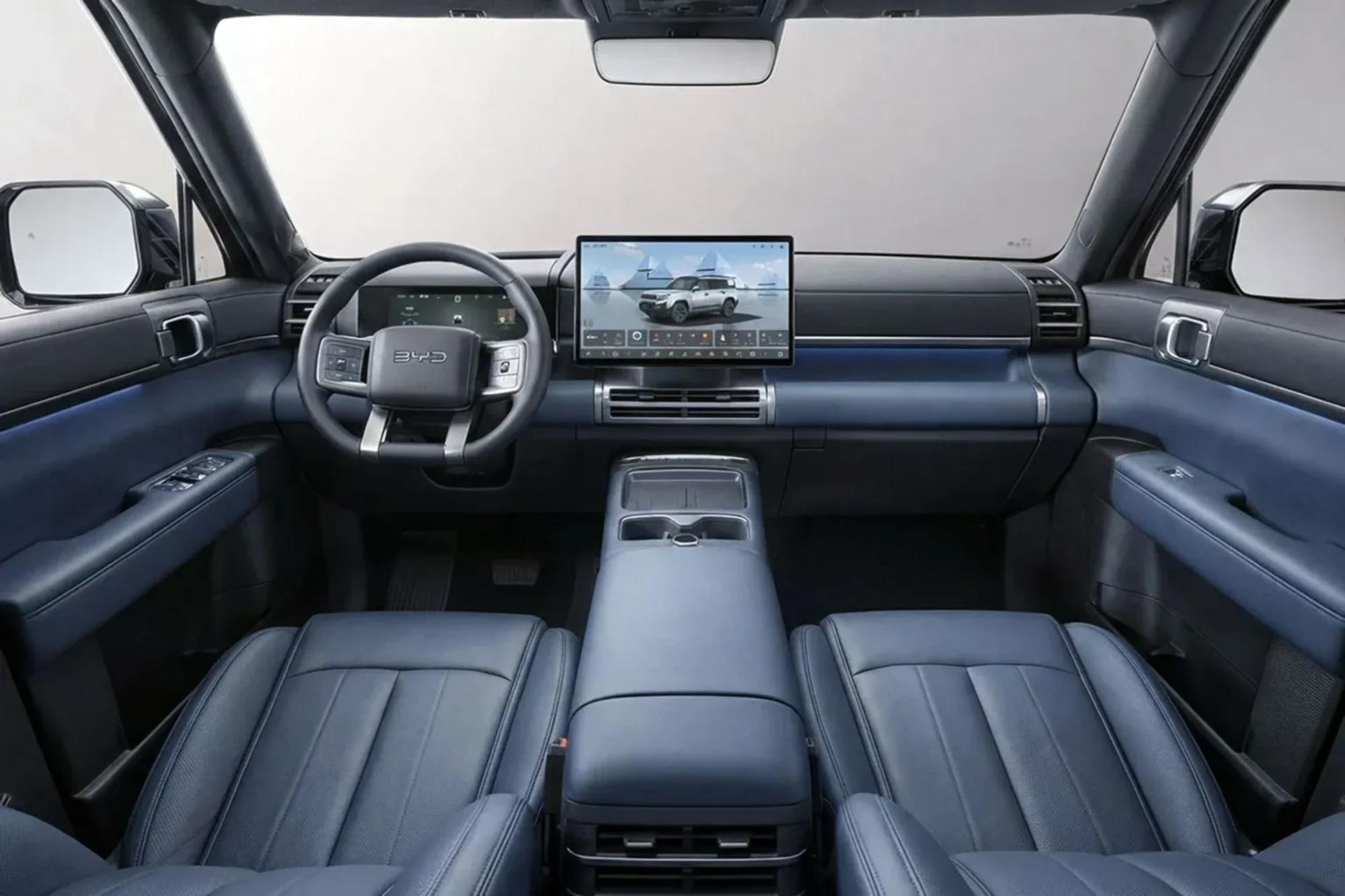 BYD Ti7, noul SUV hibrid care concurează cu Defender pe piața auto locală