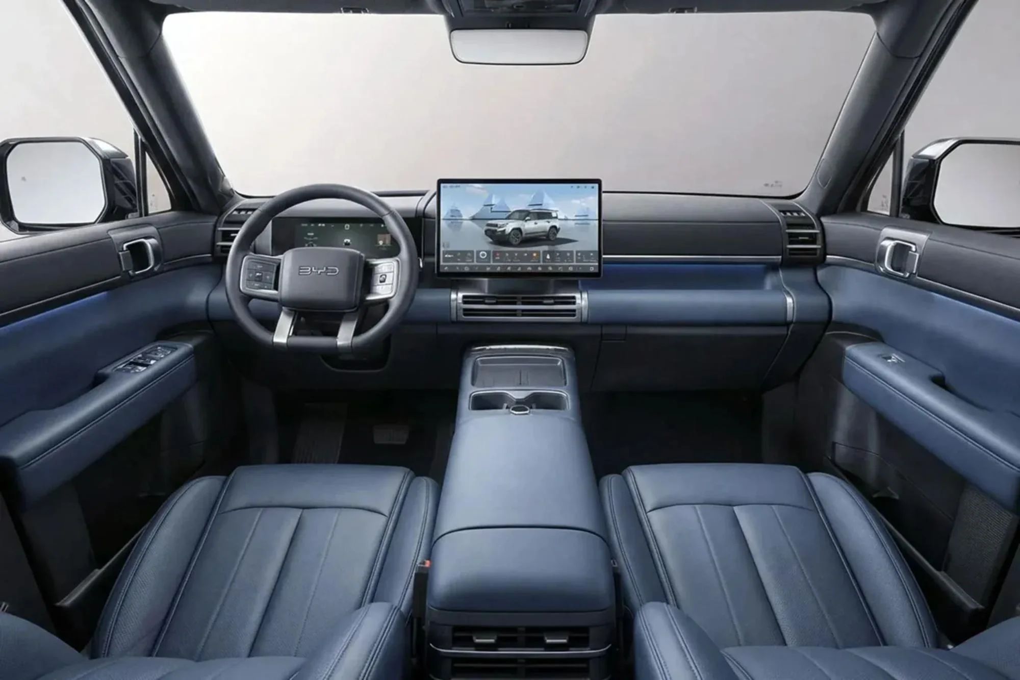 BYD Ti7, noul SUV hibrid care concurează cu Defender pe piața auto locală