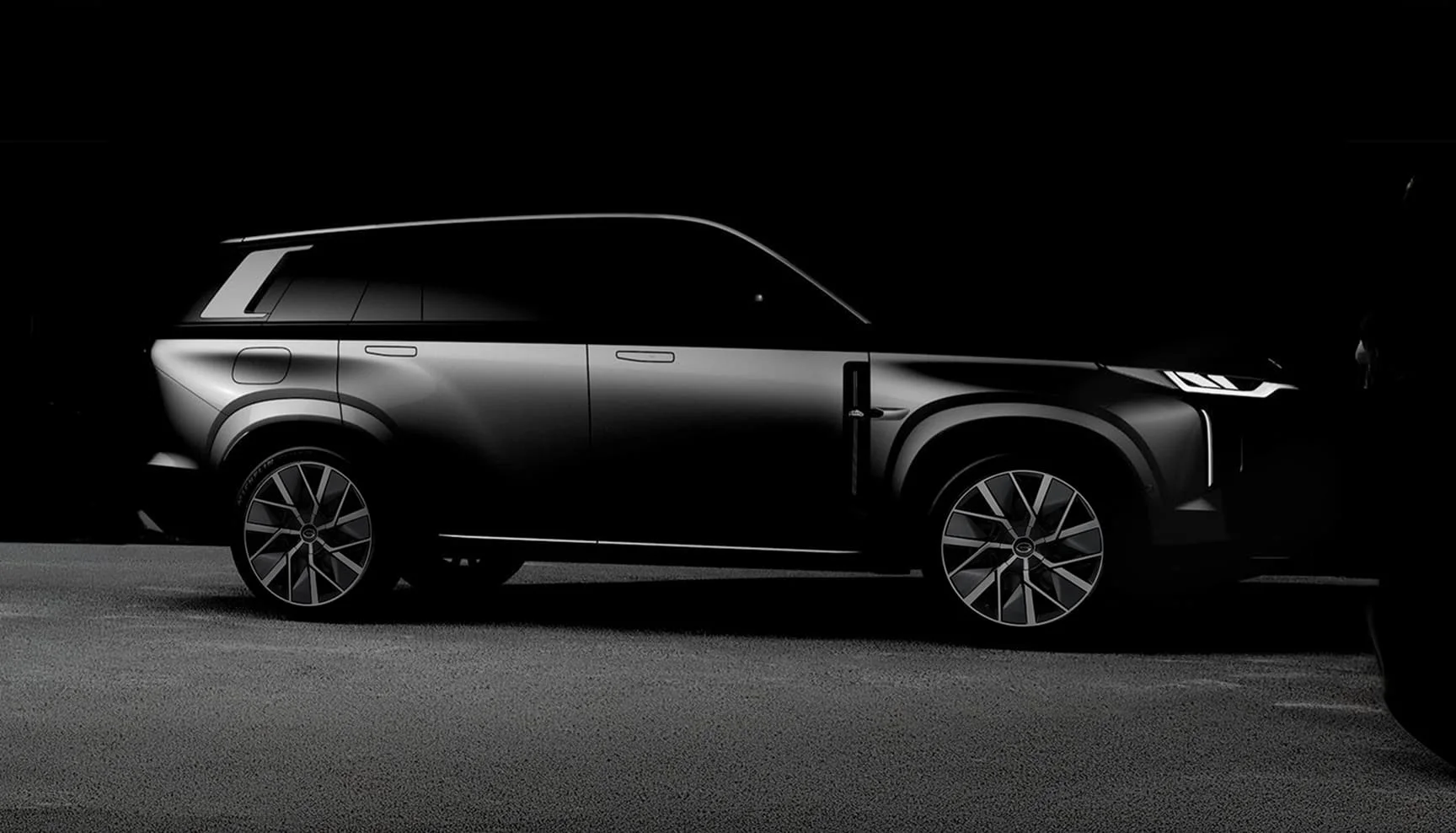 Aion GS7 PHEV – vedere laterală