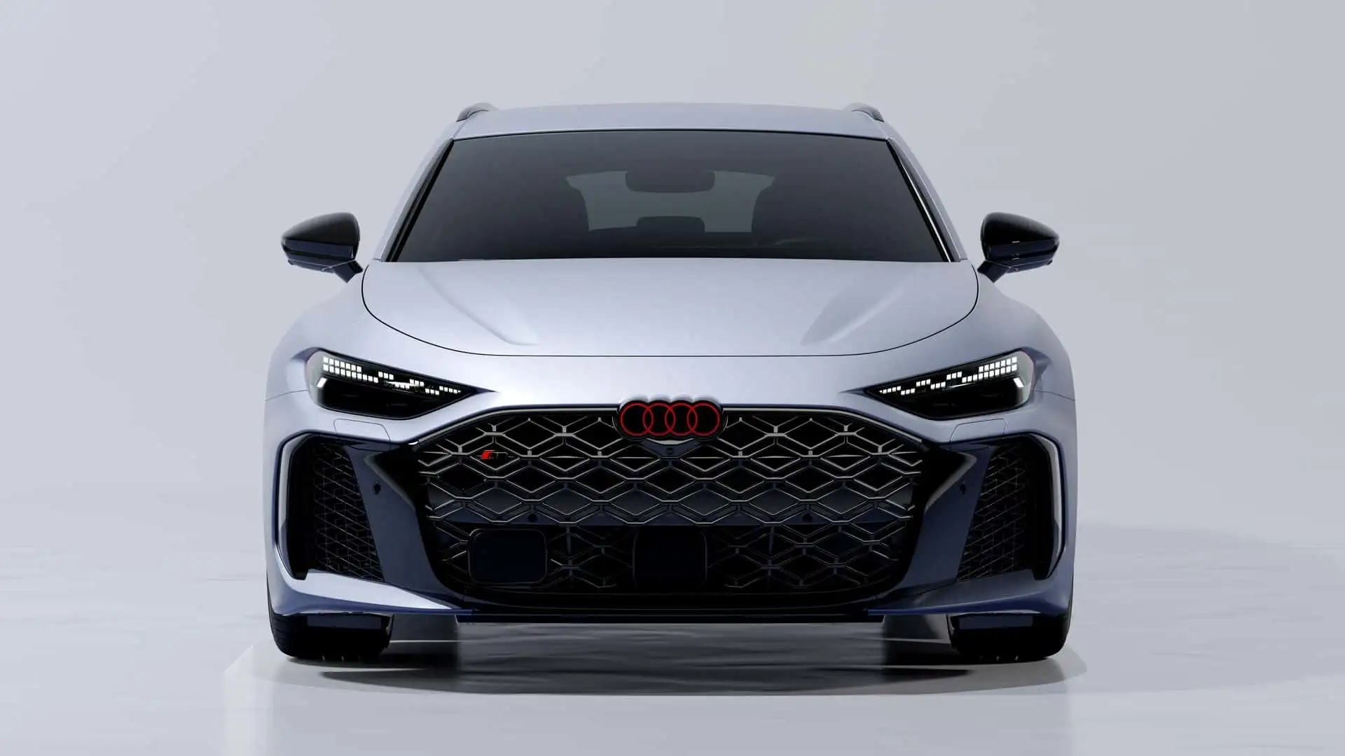 Vedere laterală a modelului Audi RS 5 Avant