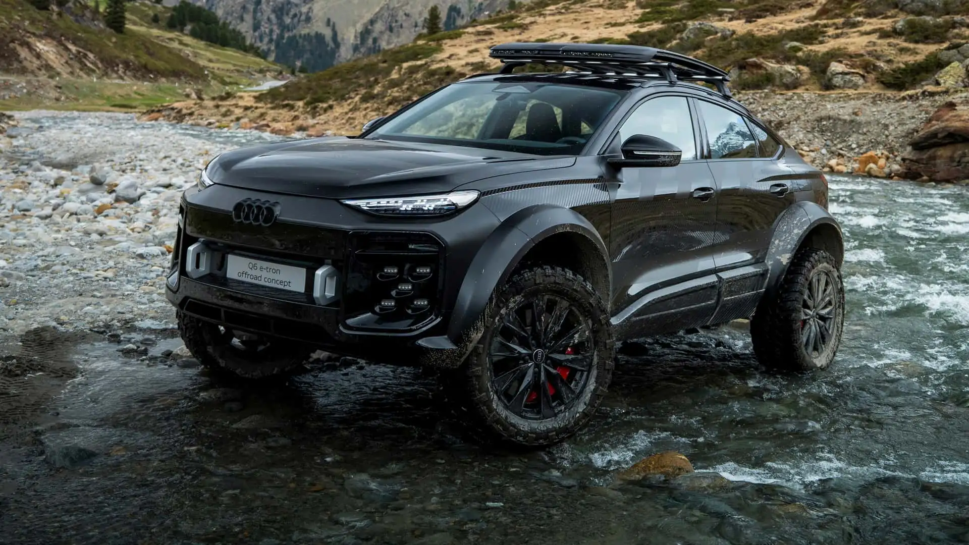 Conceptul Audi Q6 e-tron offroad