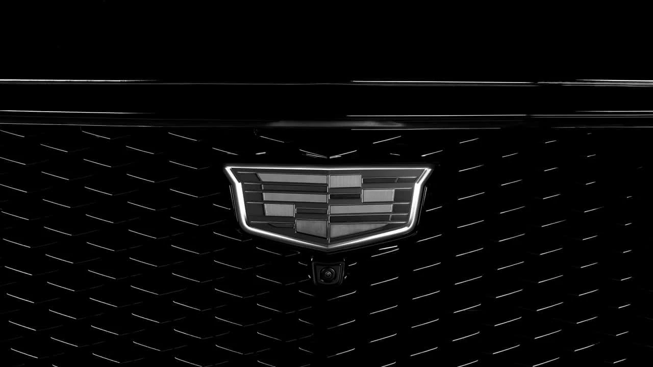 Detaliu al Cadillac Escalade-V Checo Pérez Edition