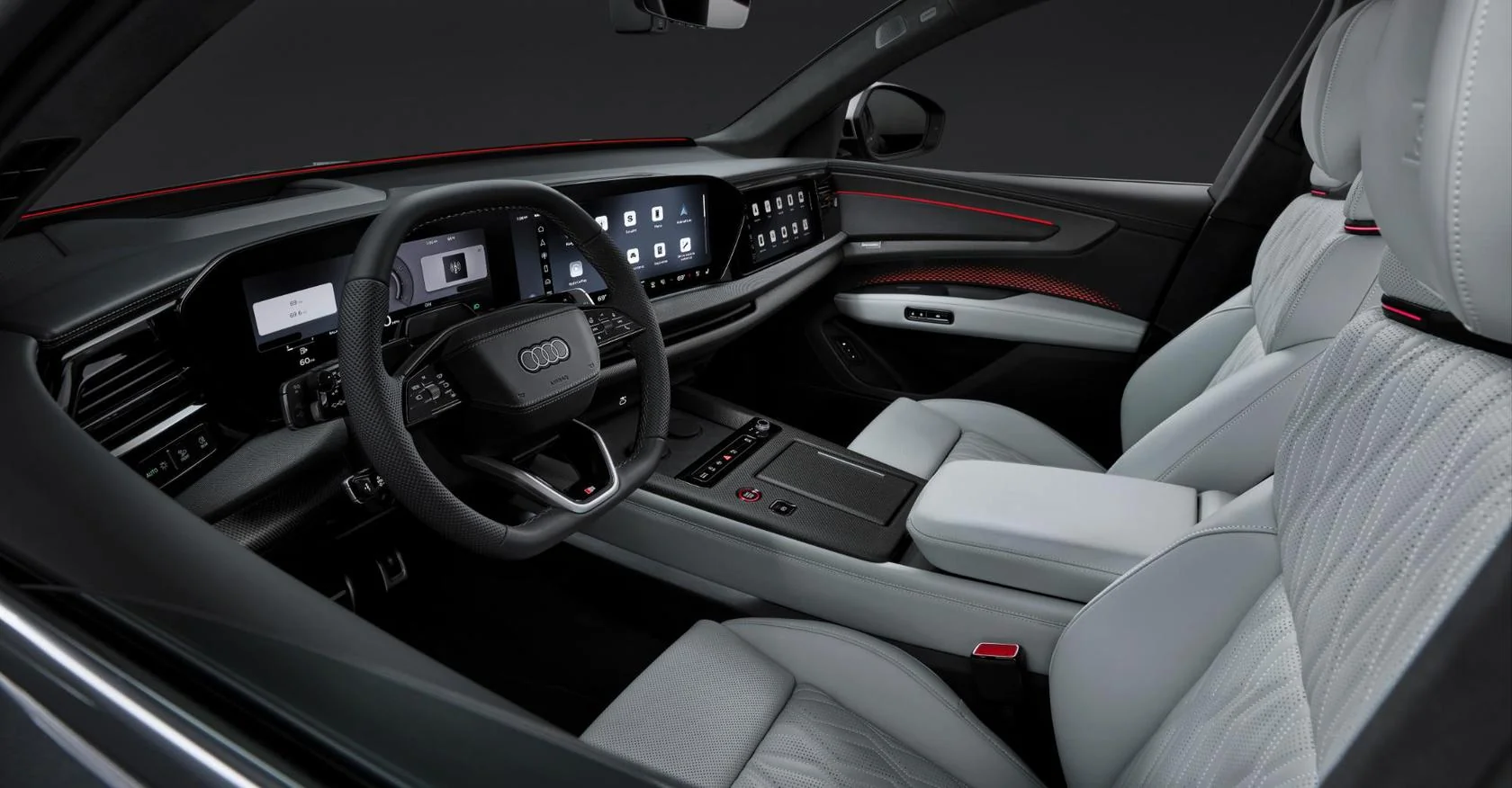 Dezvăluite primele imagini cu interiorul noului Audi Q9 și portierele sale cu deschidere automată