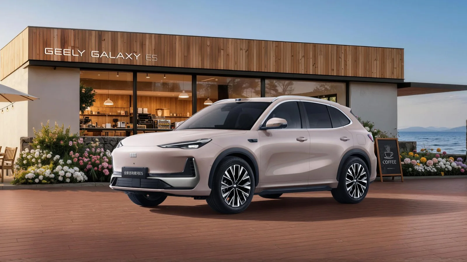 Geely Galaxy E5 actualizat, cu senzor LiDAR montat pe plafon