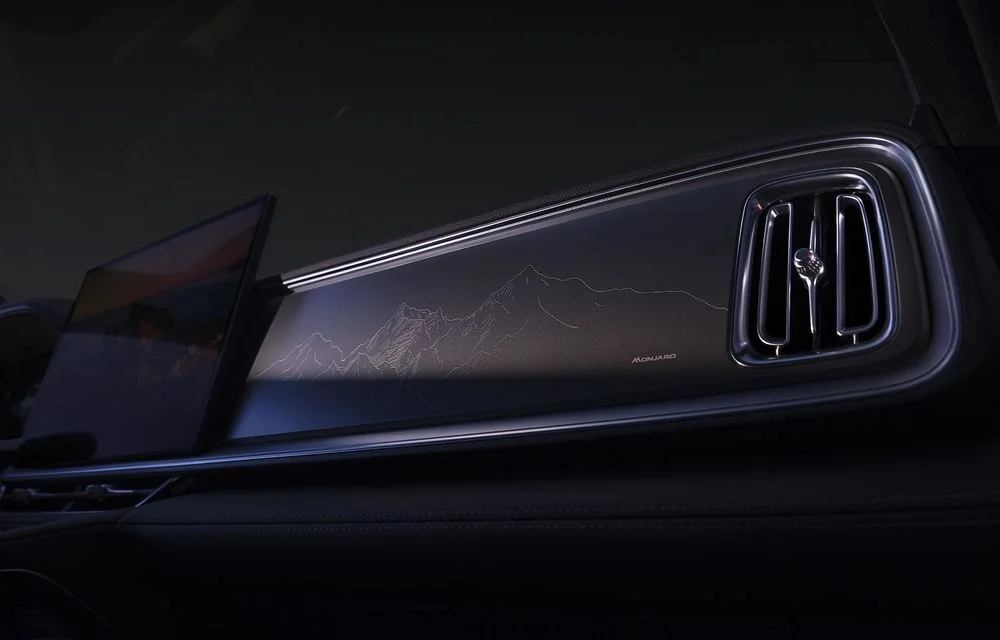 Interiorul modelului Geely Monjaro EM-i
