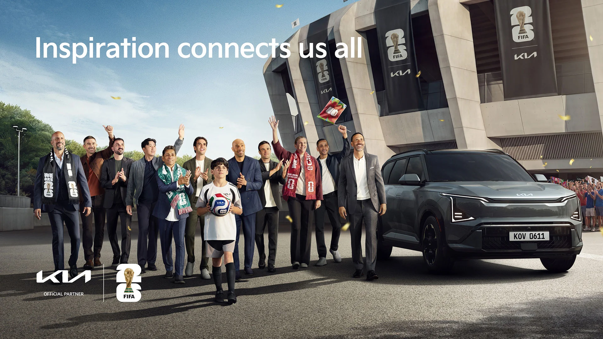 Kia extinde campania sa la Cupa Mondială FIFA 2026™ cu lansarea spotului principal și activități de implicare a fanilor