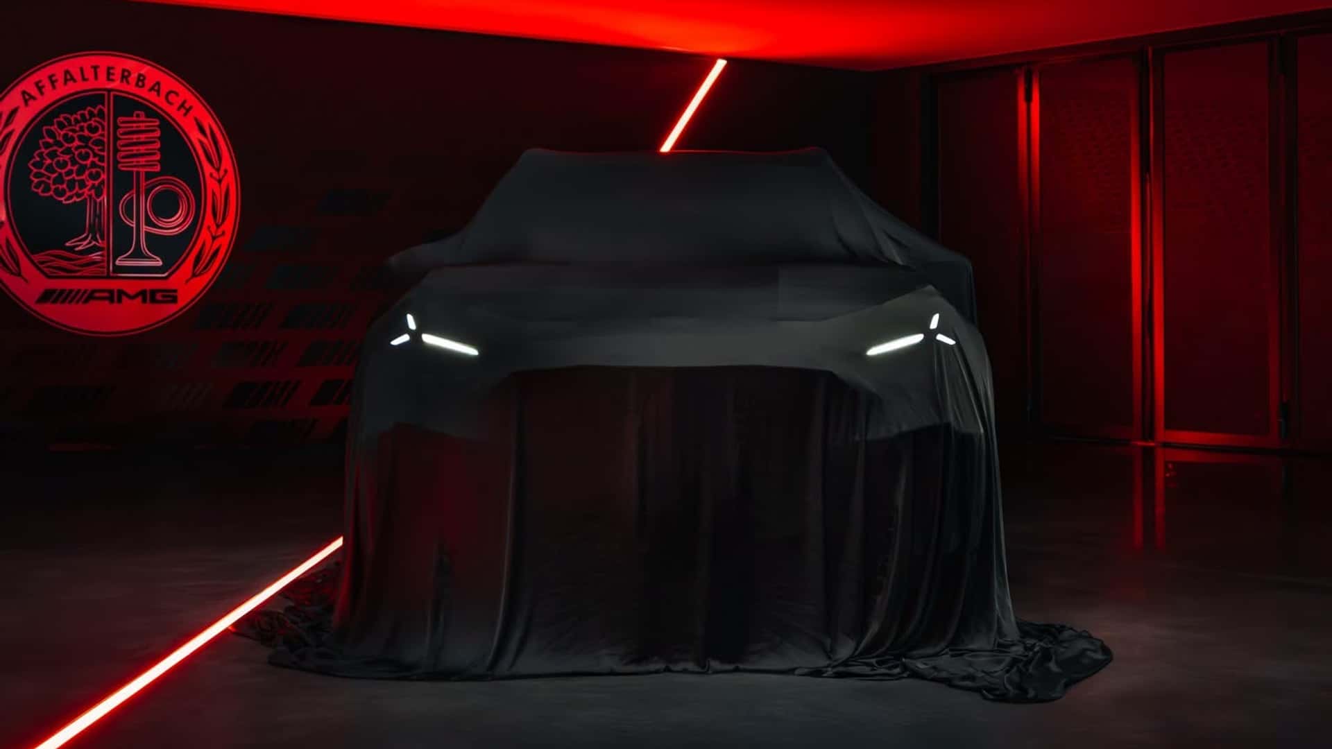 Teaser Mercedes-AMG: semnătura LED față tip stea