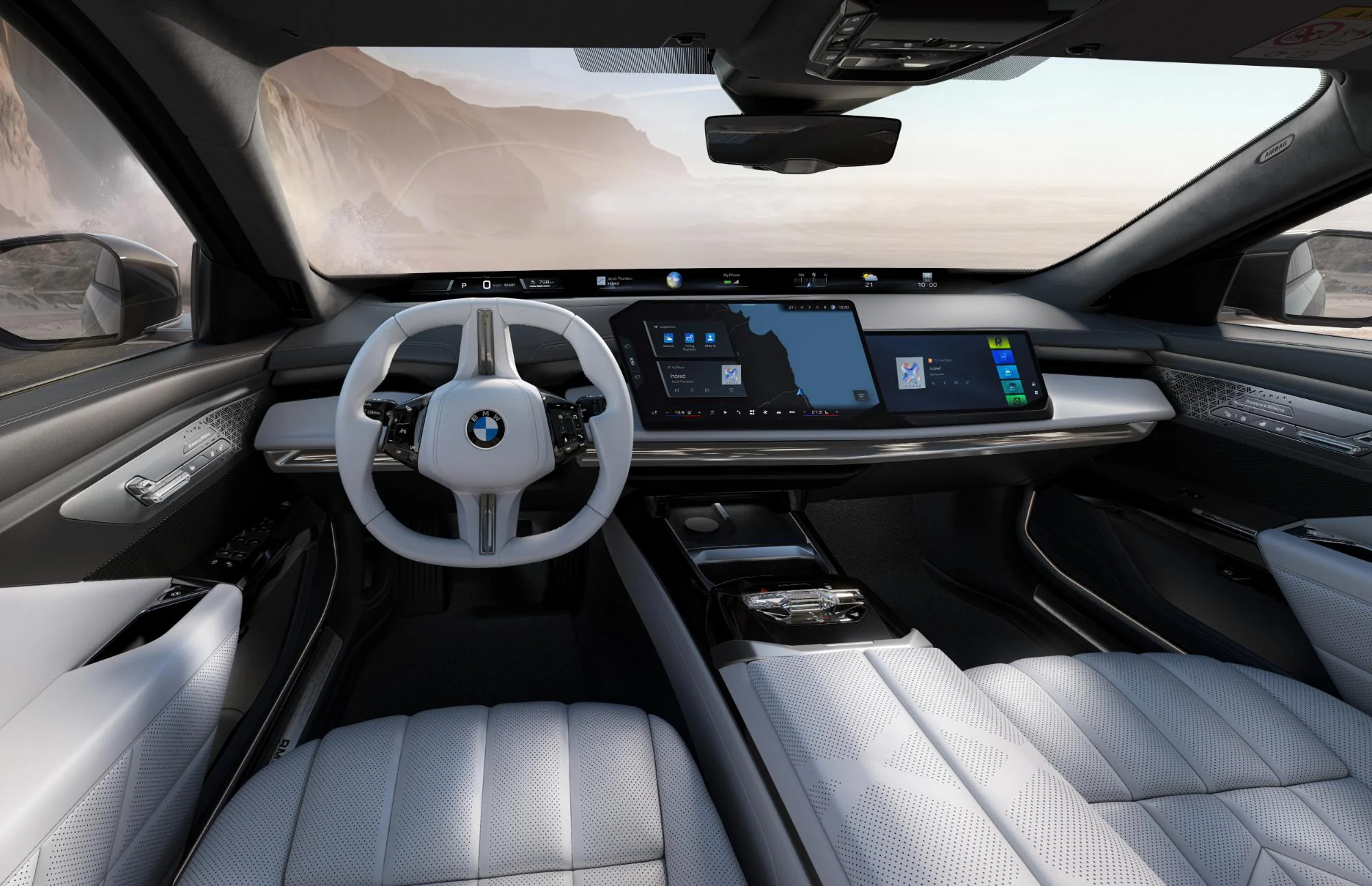 Noul BMW Seria 7 facelift cu ecran pentru pasager și autonomie de 727 km la versiunea electrică