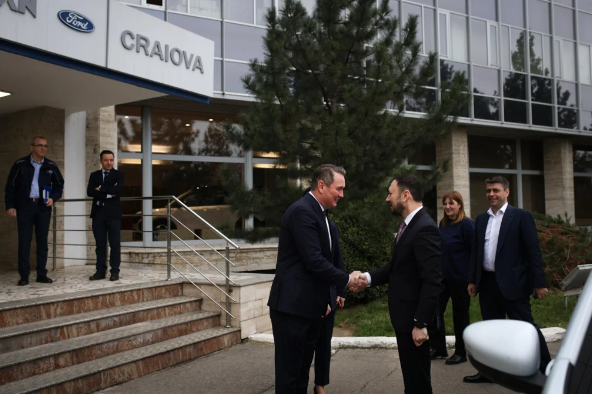Eveniment oficial dedicat Programului Rabla la fabrica Ford Otosan din Craiova