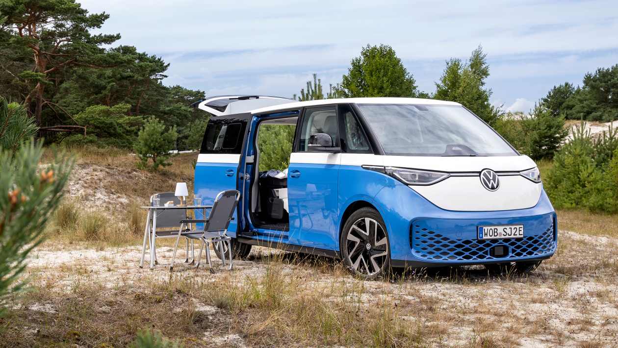 Volkswagen ID. California Cruise pregătit pentru camping